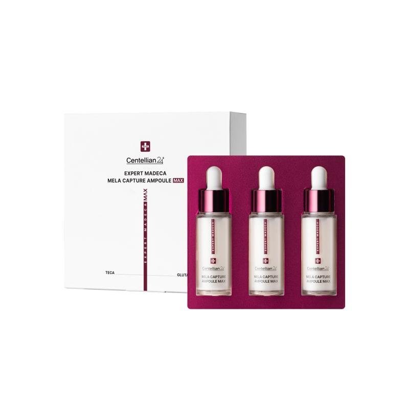Expert Madeca Mela Capture Ampoule Max 15ml x 3 1 box Freckle Melanin Care Wrinkle Elasticity Radiance