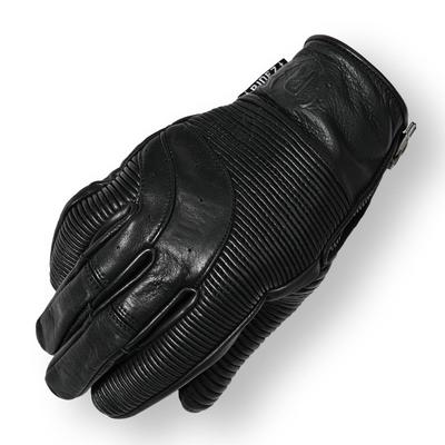 Genuine Leather Motorcycle Gloves for Smartphone Cowhide American Men, Compatible, Shirring, Simple, Leather, All-Season, Spring, Summer, Autumn,