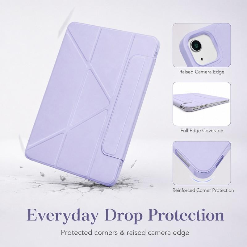 Magnetic Y-Fold IPad Case 10th Gen Air 4 5 6 7 8 Shockproof Stand Smart Sleep Silicone Cover