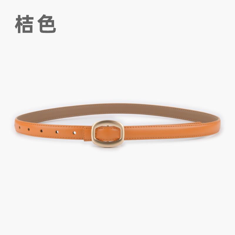Women'S Leather Women'S Belt Simple Casual Pants Jeans Decoration Women'S Bf Style