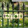 2D Flat 1pc Aluminium Decorative Sign - Featuring Herbs, Perfect for Vintage Wall Decoration in The Kitchen, Dining Area, or Entryway. Ideal for