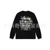 Unisex Heavyweight Cotton Long Sleeve Crewneck Sweatshirt Casual Wear Oversized Fit 300-350gsm