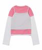 YOUHEE 3 Layered Long Sleeve T-Shirts_Pink