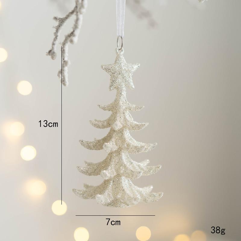 1Pcs Christmas Decoration Glitter Angel Hanging Xmas Tree Pendant Ornament for Home Decor New Year Gifts Navidad Accessories