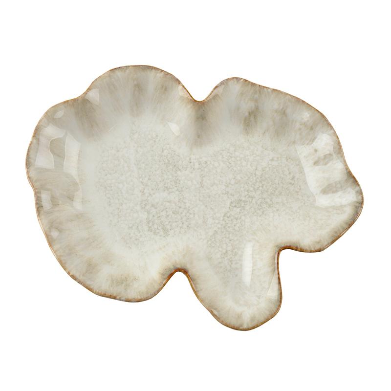 

Поднос для хранения Настольное украшение Керамический материал Однотонный Неправильная форма Модный Простой Американский Домашний Декор Фруктовница