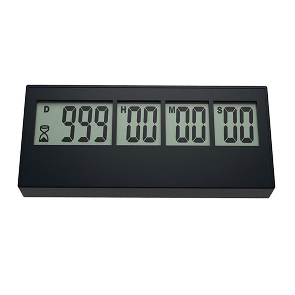 999Tage Digitale Timer Countdown-Uhr LCD Ereigniserinnerung Countdown-Timer-Uhr Digitale Küchenuhr zum Lernen