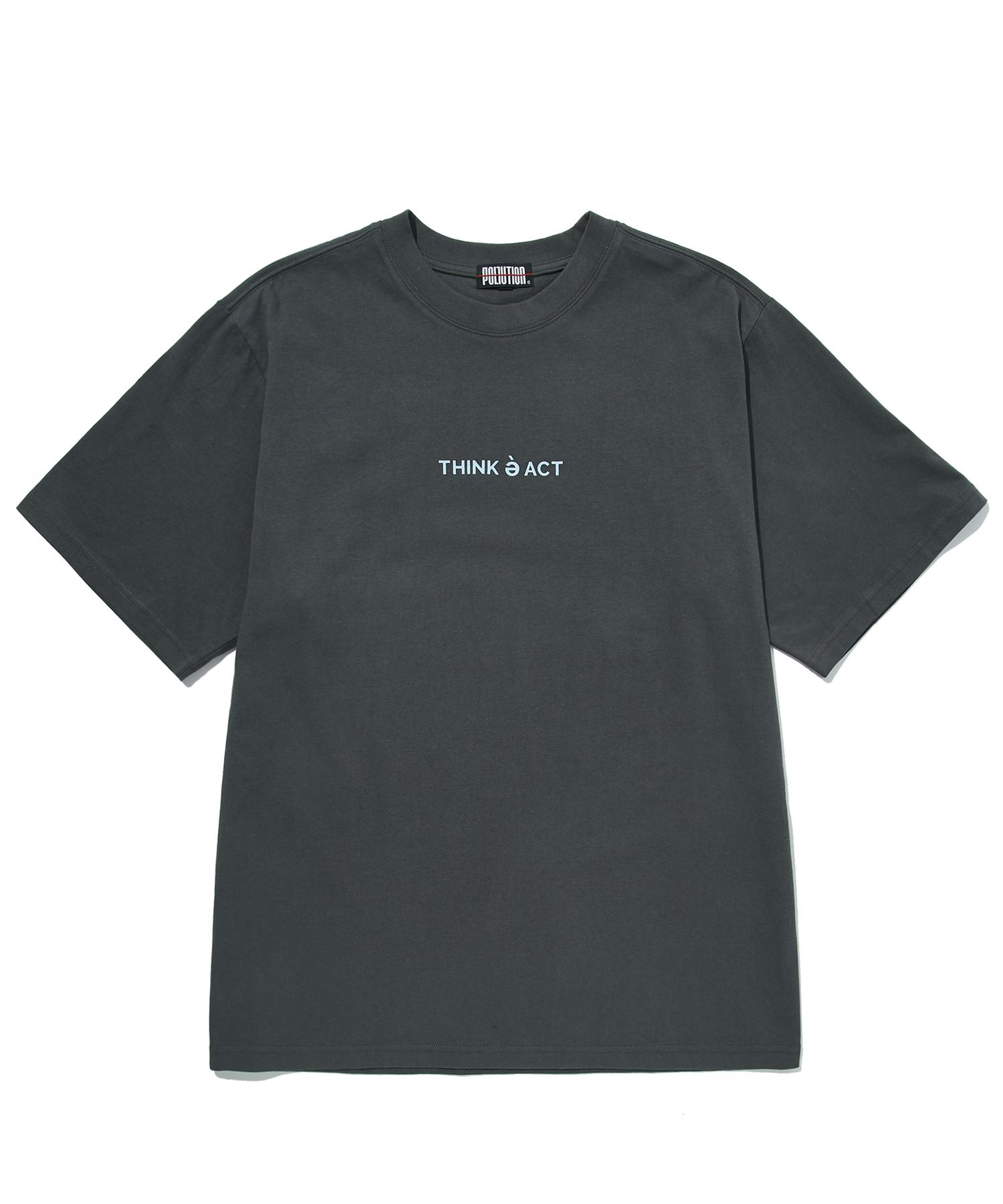 Pollution Think E Act Half Slv T L