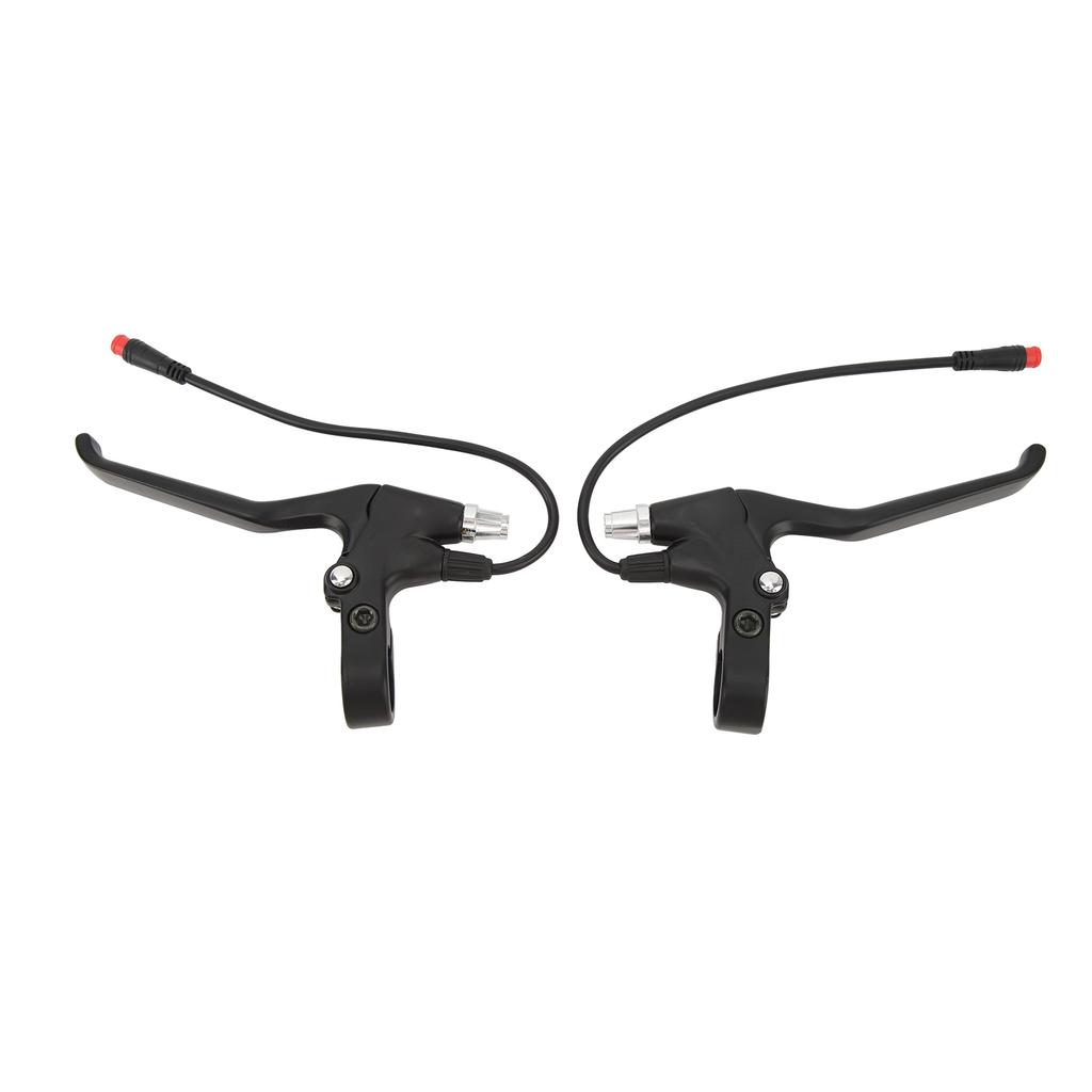 1 Pair Brake Lever Waterproof 2 Pin Electric Scooter Handlebar Brake Lever Aluminum Alloy Scooter Brake Handle