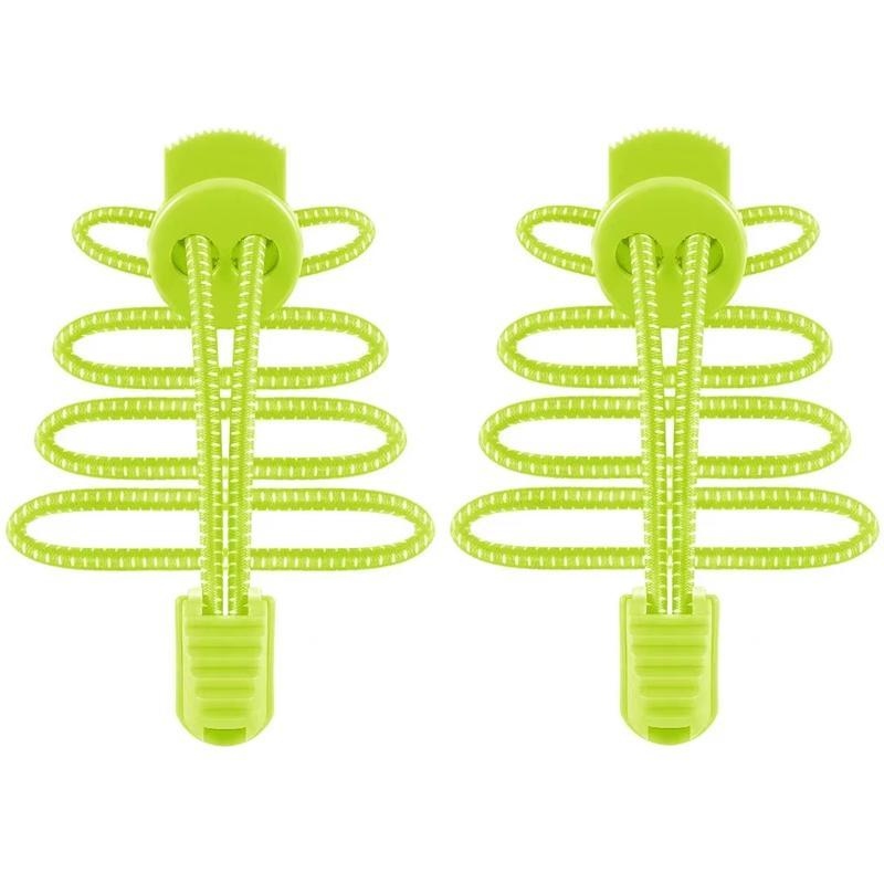 1 Paar/3 Paar Runde Elastische Schnürsenkel Ohne Binden Schnürsenkel für Sneaker und Freizeitschuhe Schnell An- und Ausziehbare Schnürsenkel