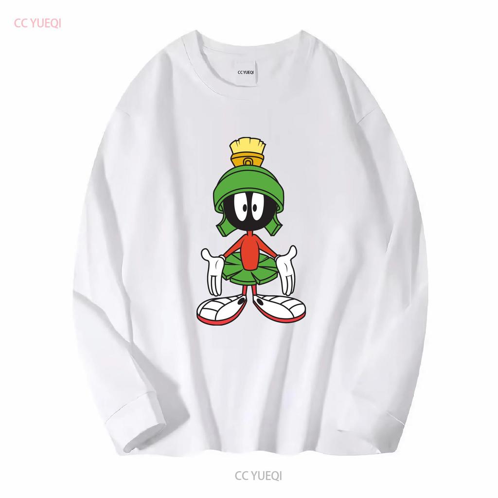 Marvin the Martian  T Shirt vintage Washed Comfortable Casual Stretched Stylish graphic Unisex streetwear designer clothes