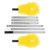230cm Extendable Telescopic Gutter Cleaning Brush Roofing Tool Easy Remove Sink Filter Sewer Brush For Roof Drainage Clean Tool