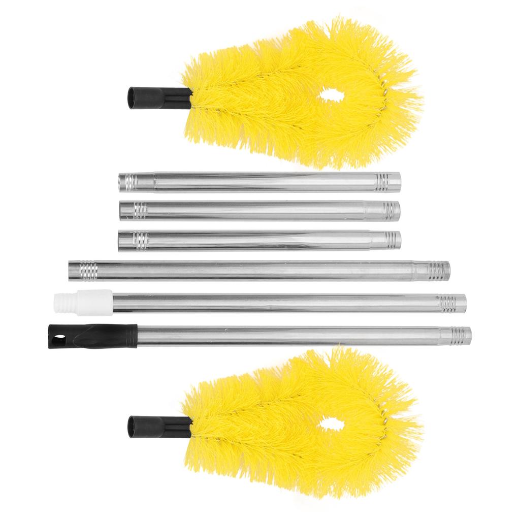 230cm Extendable Telescopic Gutter Cleaning Brush Roofing Tool Easy Remove Sink Filter Sewer Brush For Roof Drainage Clean Tool