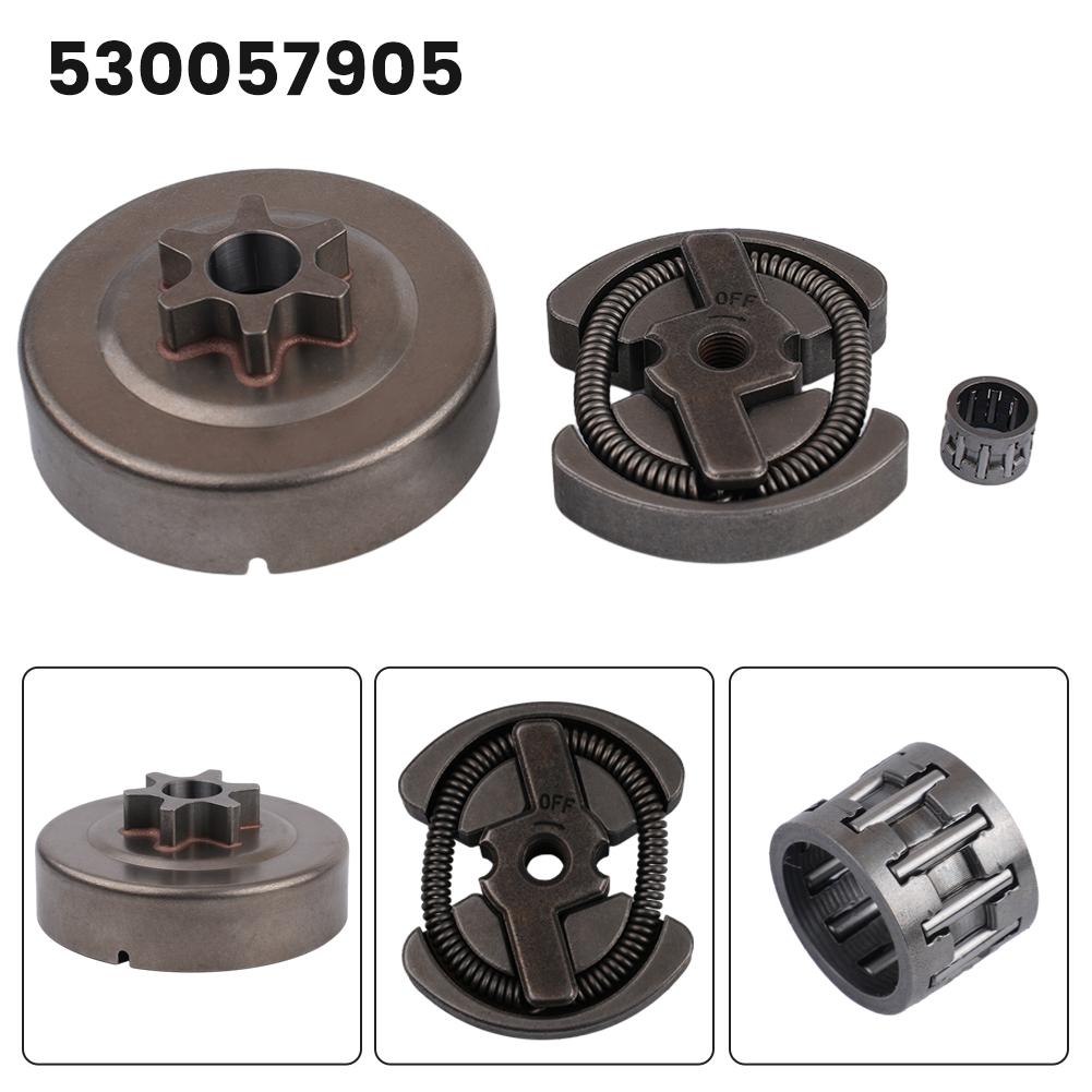 Replacement Clutch and Sprocket Kit for Poulan P3516 P3816 P3818 Chainsaw Model 530057905 530057907 Metal Parts
