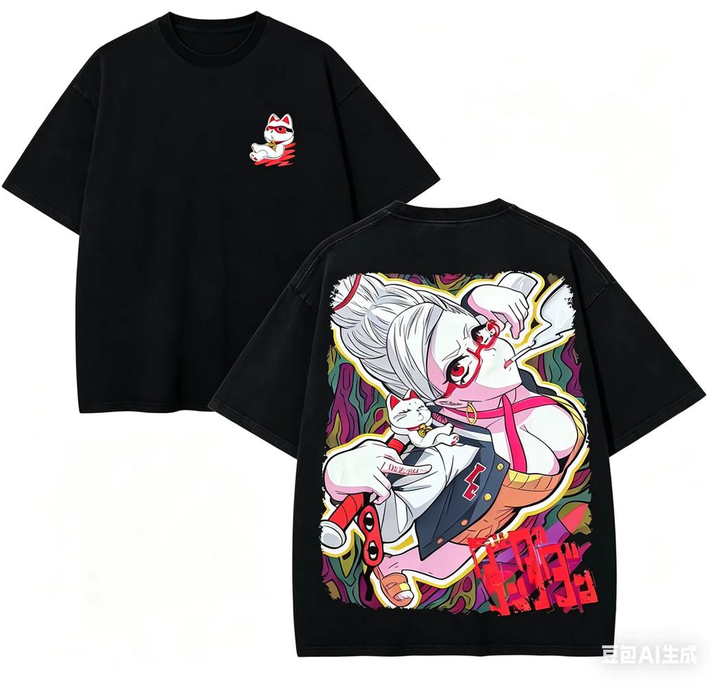 Dandadan Seiko Ayase Momo Ayase Ken Takakura Yukinobu Tatsu Anime Manga Lucky Cat Graphic Print Retro Aesthetic Y2K Streetwear