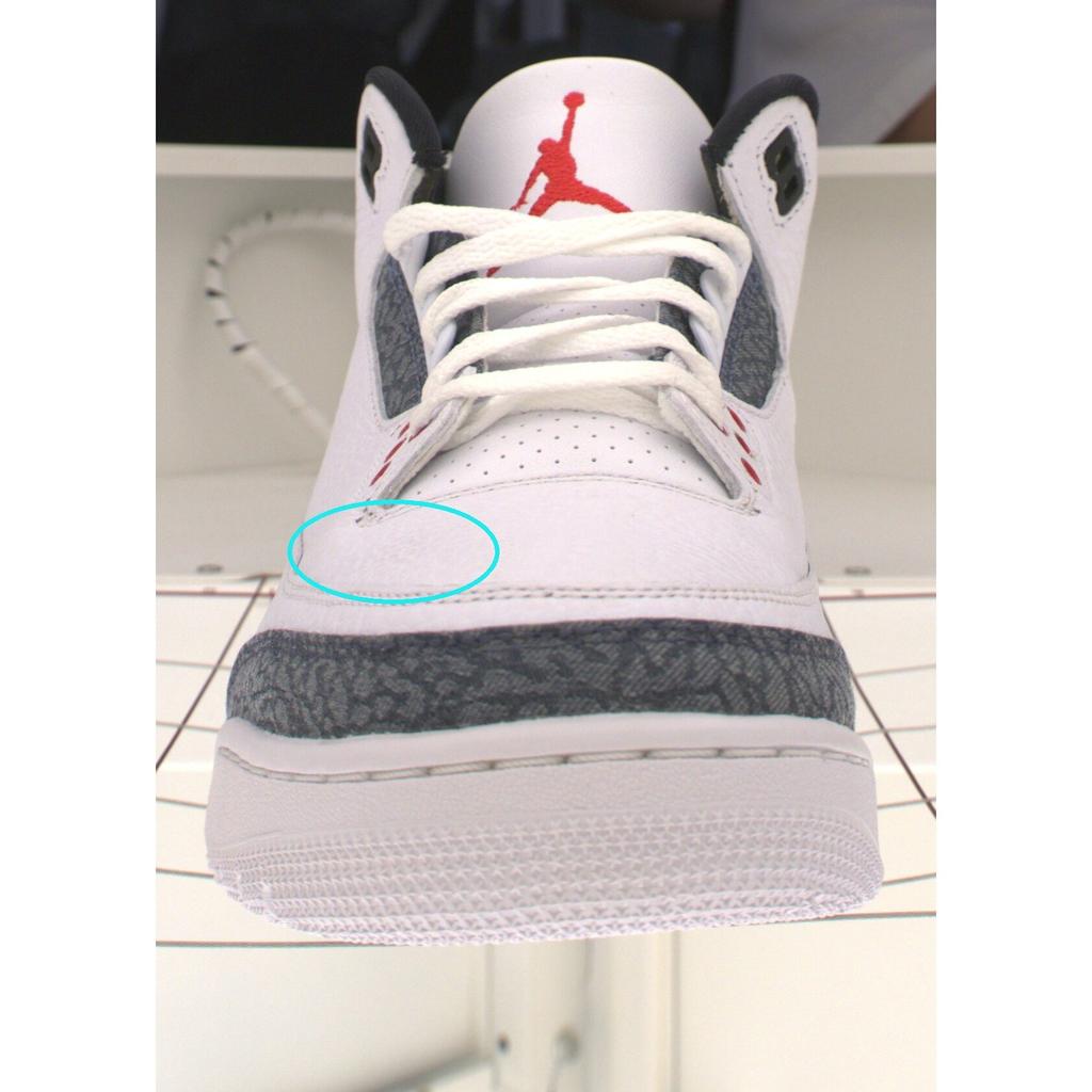 Pre-owned Jordan Air Jordan 3 retro se denim fire red CZ6431-100-P26094264929845