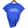 Coffee Favor Print Streetwear T Shirt Summer Women Tees Harajuku Vintage Tops Camisas Mujer Ropa