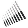 9 Stück Rollstift-Schlagstiftsatz 1/16 bis 5/16 Zoll Schnellarbeitsstahl Stift-Schlagwerkzeug für Automobil Uhren
