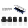 10pcs 9-19mm Damaged Nut Bolt Remover Kit Bolt Broken Nut Screw Remover Extractor Removal Set Threading Tools Kit
