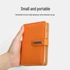 A7 Compact Korean Loose-Leaf Notebook - Extra Portable Pocket-Size Mini Notebook