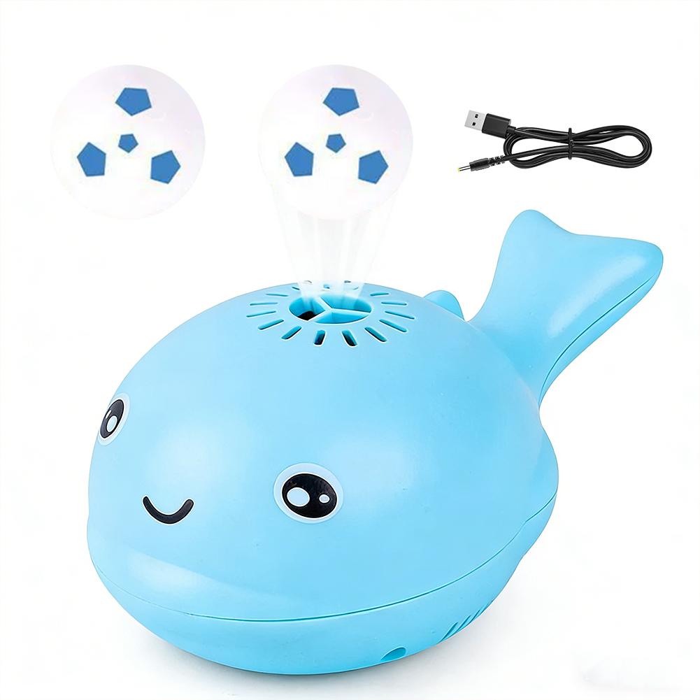

Electric Interactive Cat Electric Ball Toy Simulated Whale Kitten Toy USB Dual Function Fan Pet Toy Portable Pet Toy Supplies