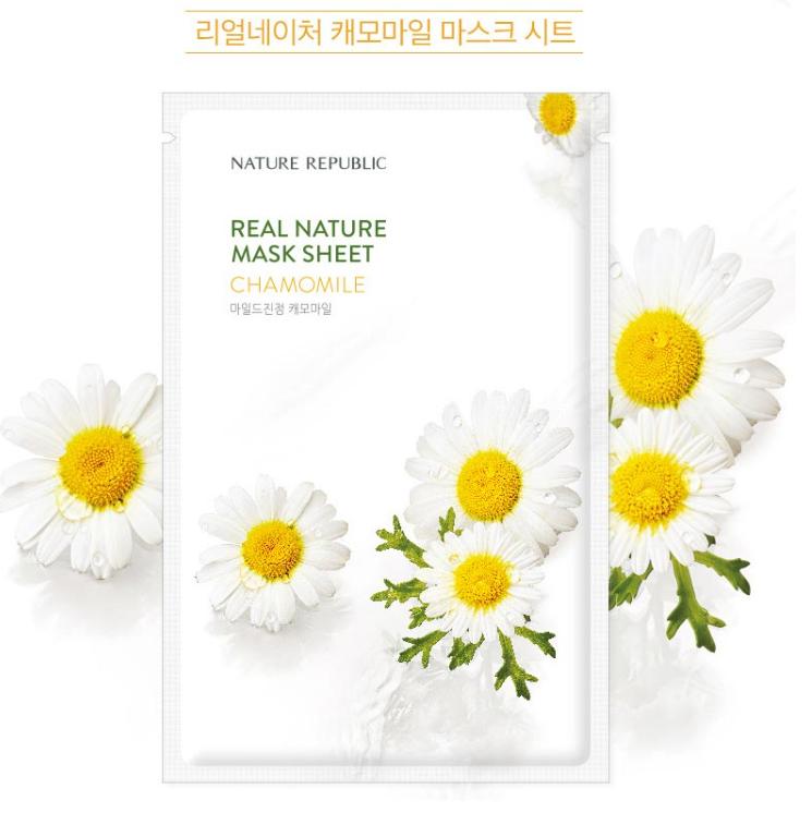 Nature Republic Feuille de masque Real Nature (10 feuilles)