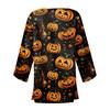 Women's Casual Fashion Print Light Medium Long Coat Cardigan