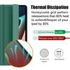 For Lenovo Xiaoxin Pad 2024 Case TB331FC 11 Inch Tri-Folding Stand Magnetic Soft TPU Back Cover for Lenovo Tab M11 TB330FU Case