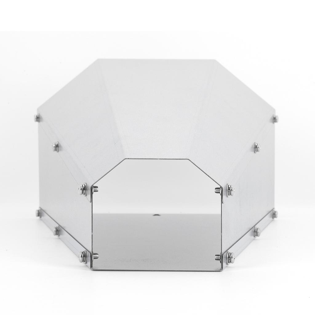 Galvanized Steel Chicken Restraining Cone Easy To Clean Flat-Back Poultry Killing Cone for Chickens Broilers Roasters