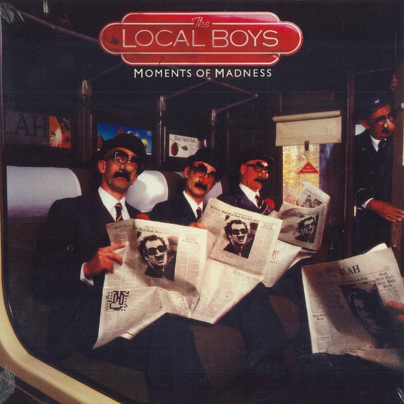 

LP Record LOCAL BOYS - Moments Of Madness 901111 Island Records 1983 US Rock