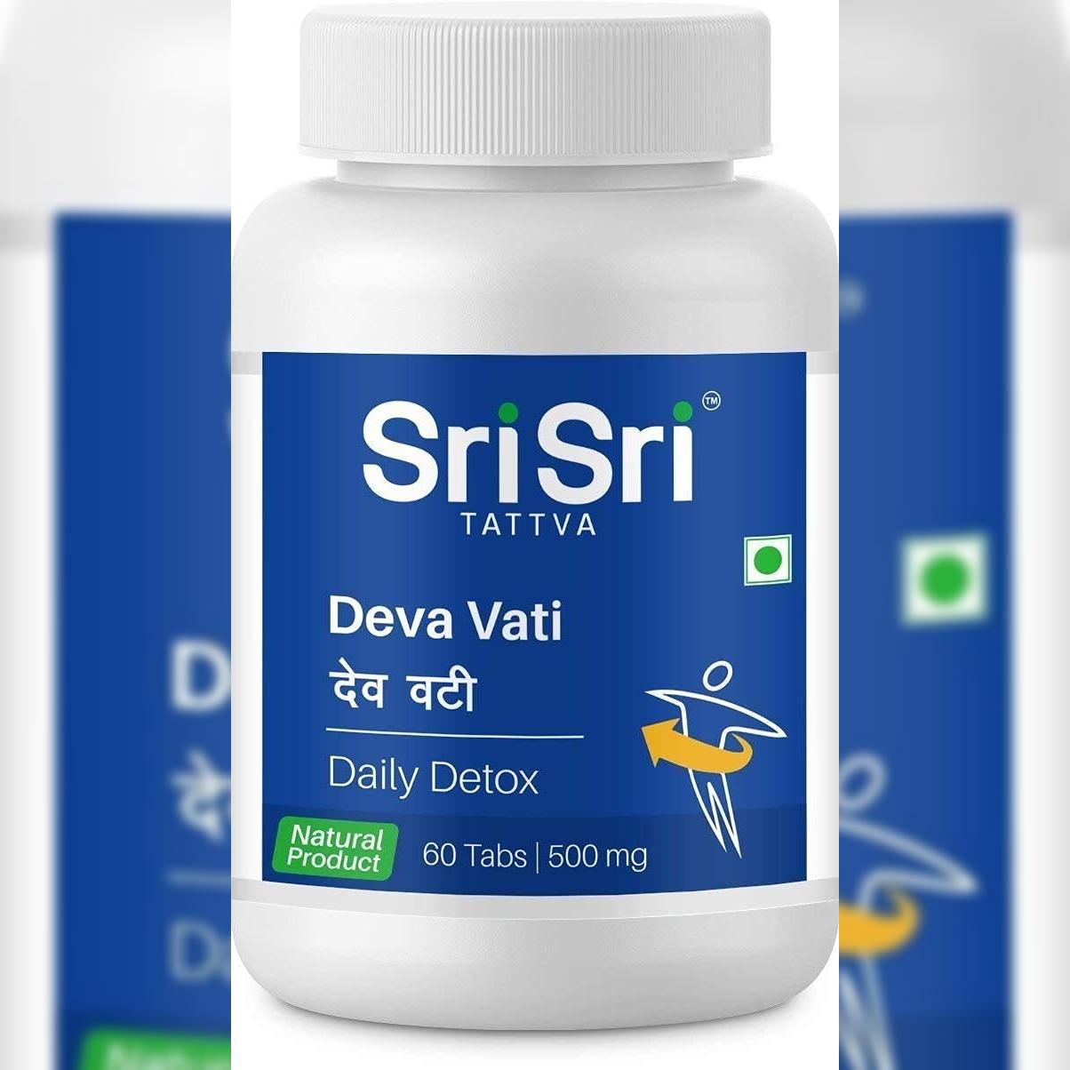 

Sri Sri Tattva Deva Vati, 500GM, 60 tablets X pack of 3