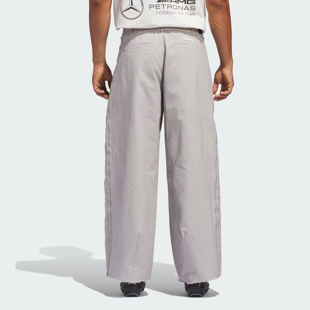 Adidas Originals x Mercedes frayed stripe trousers KD7595