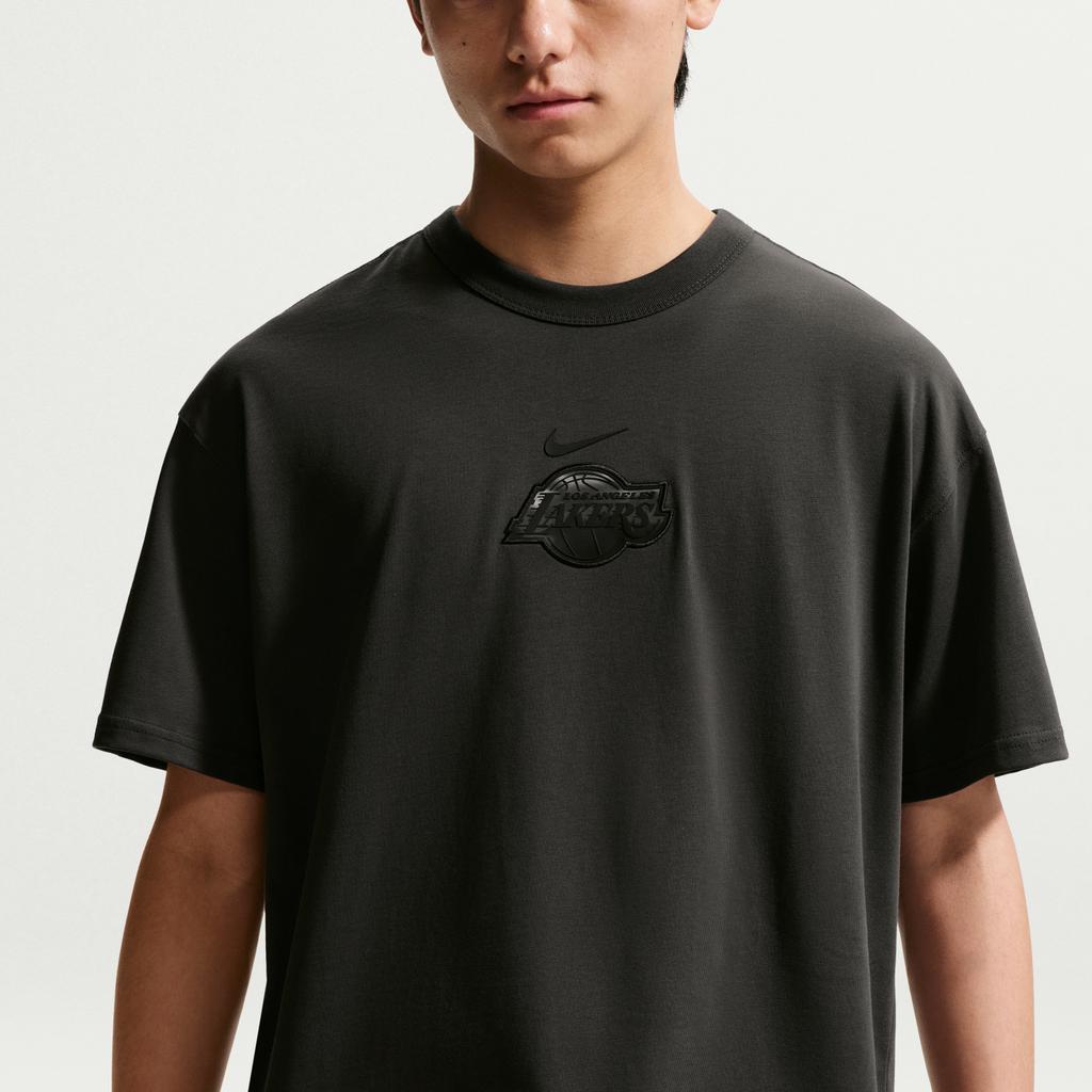 Nike Essentials Los Angeles Lakers Cotton Drop Shoulder Comfortable T-Shirt Men Tops HQ9349-070