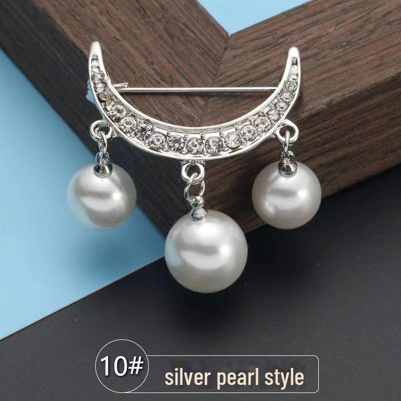 

Высококачественная женская булавка для воротника: Модная брошь-юбка, анти-экспозиционный артефакт