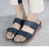 Summer Shoes Women Flat Sandals Summer Holiday Fashion Brand Ladies Modern Sandals Blue Plus Size 42