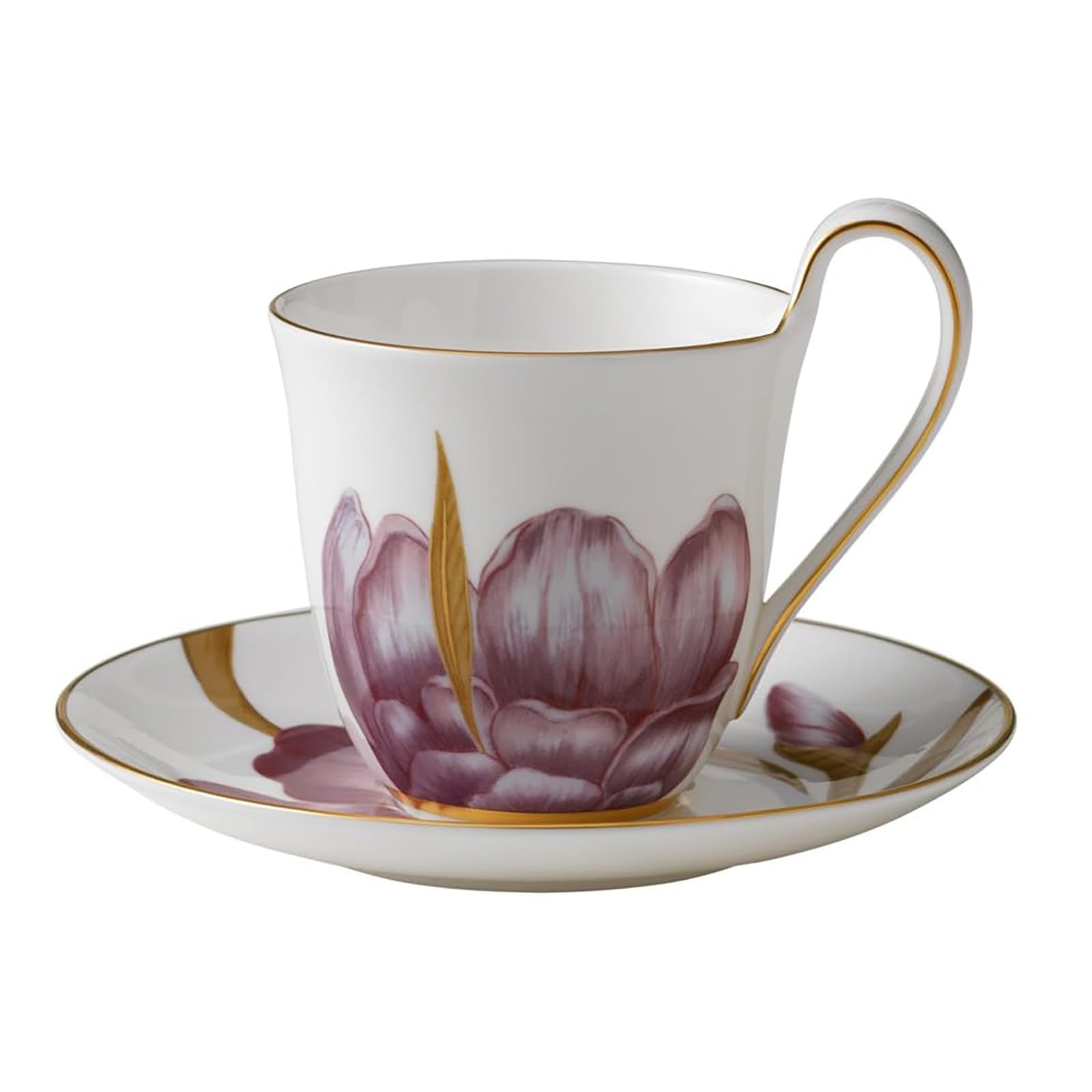 

[Officially Imported] Royal Copenhagen Flora High-Handle Cup & Saucer, Approx. 270ml, Iris, 1017552