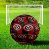 Global Football Club Emblem Soccer Ball Size 5 Soccer Ball, Machine-stitched, Soft and Comfortable, Suitable for Training and Matches Fan Gift