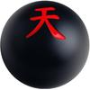 DEWHEL Black/Red Inlay Sphere 4 5 6 Speed Japanese Sky God Manual Shift Knob Shifter Stick 200 Grams Weighted Aluminum M12X1.25 M10X1.5 M10X1.25