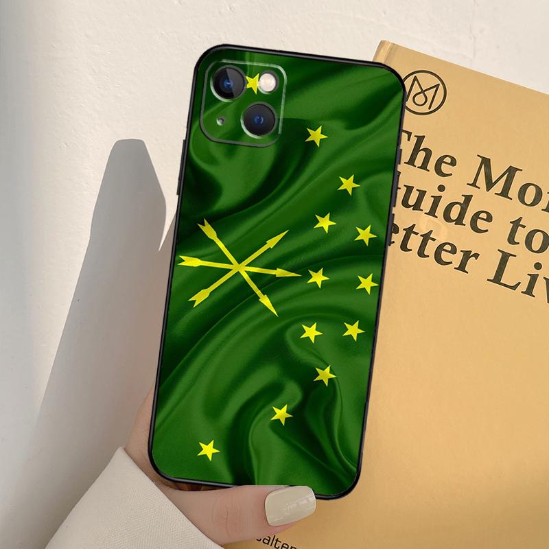 

Adygea Circassian Flag Phone Case For iPhone 17 16 15 14 13 11 12 Pro Max mini XR 16e 15 16 Plus 17 Air Full Cover iPhone 15