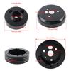 Car Steering Wheel Hub Adapter 5 Hole 6 Hole Boss Kit Billet for FORD Fairlane  Mustang Thunderbird Bronco Ranchero