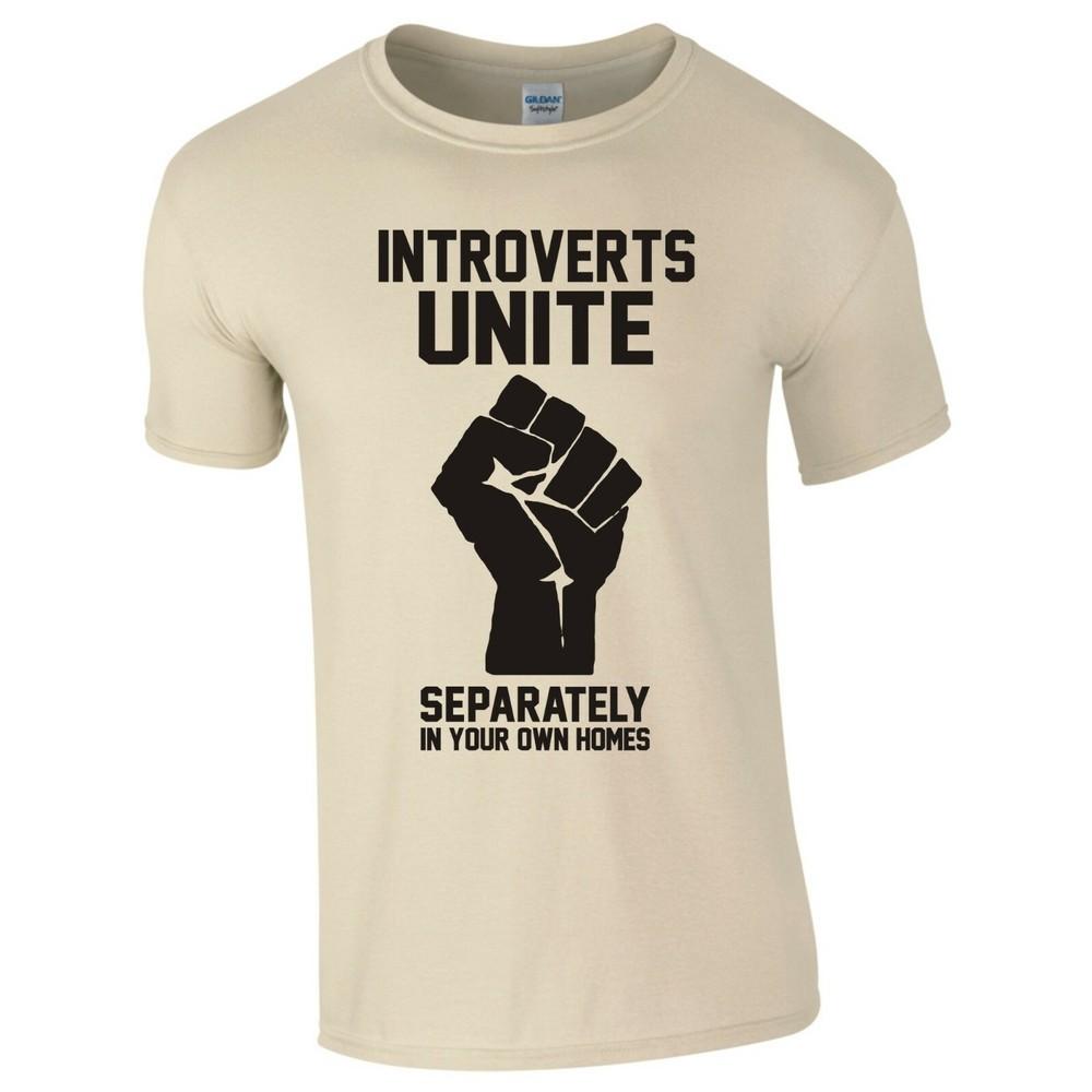 Funny Introverts Unite Tshirt 2XL