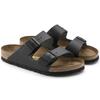 Arizona Sandal Arizona Sandal Black Smooth Regular Width 35 [Birkenstock] - Leather, - Leather, - (22.5 Cm)