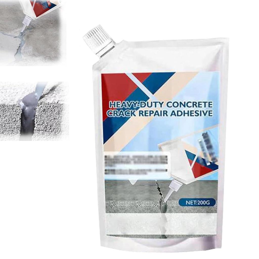 Concrete Crack Filler Concrete Glue Heavy Duty Waterproof Sealing Adhesive For Driveway Renovation Patio Home Repair