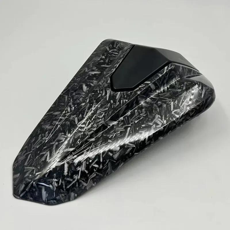 Motorcycle Pillion Rear Fairing Seat Cowl Cover For CFMOTO 450SR Carbon black