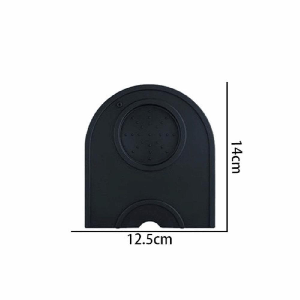 Silicone Espresso Coffee Tamper Mat Station Non Slip 51-58mm Press Tampering Holder WDT Tools Coffeeware Silicone Corner Mat Pad