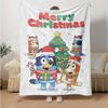 1Pc Christmas Celebration Friends Blanket Soft And Comfortable Casual Warm Camping Travel Christmas Halloween Gift M92135