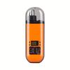 Electric Nose Hair Trimmer with LED Display Rechargeable Portable Painless Hair Remover for Men Women