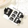 6Pcs/Set Solid Color Flower Hair Claw For Women New Simple Ponytail Hair Grip Hair Clips Hairpins Hair Accessories Headwear