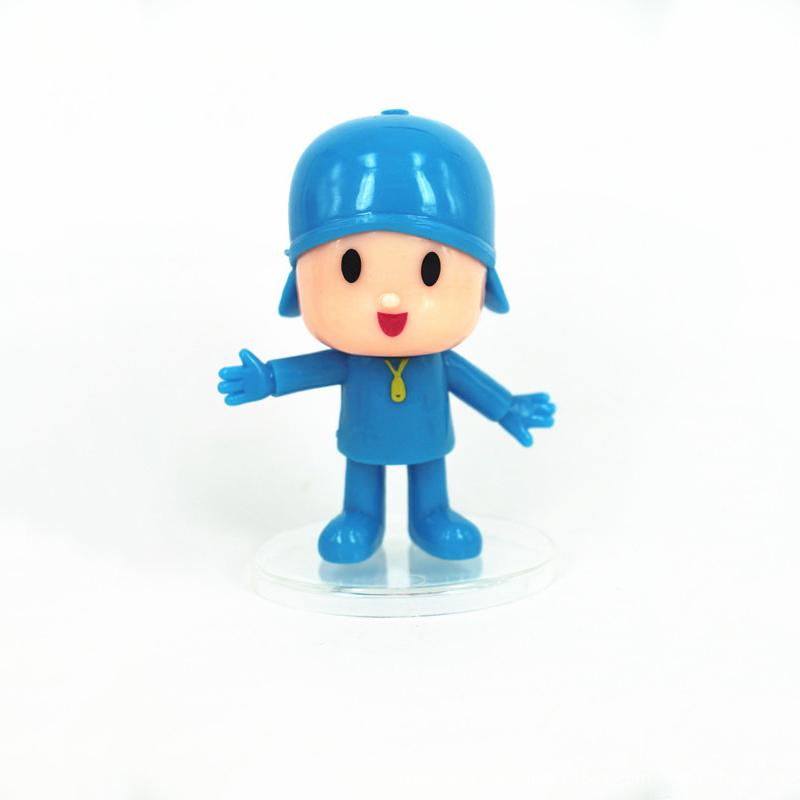 Pvc Doll Cartoon Action Figures Kids Toys Birthday Cake Topper Gift 5pcs Toy