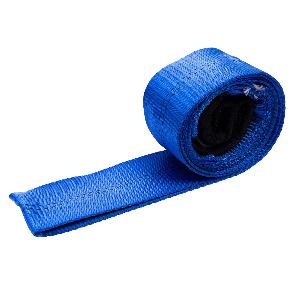 HFS(R) Abschleppseil, 7,6 cm x 6 m, 6 t Bruchlast, Auto-Bergungsseil für festgefahrene Autos, Notfall-Bergung, Unfälle, Pannen, verschneite Straßen, Natur