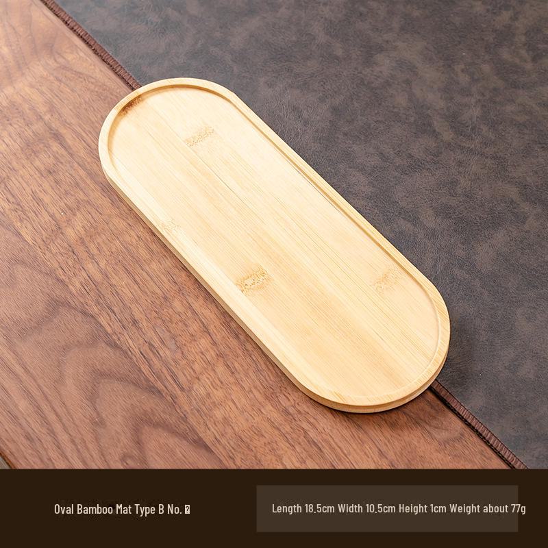 Bamboo Coaster & Decorative Tea Cup Tray